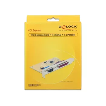 DeLOCK 89446 PCIe sąsajos plokštė su RS-232 ir LPT prievadais