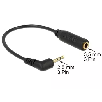 Garso adapteris DeLOCK 0,175 m 2,5 mm / 3,5 mm