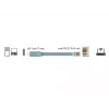 USB 2.0 laidinis adapteris DeLOCK 89892 USB Type-A – RJ45, 5 m, pilkas