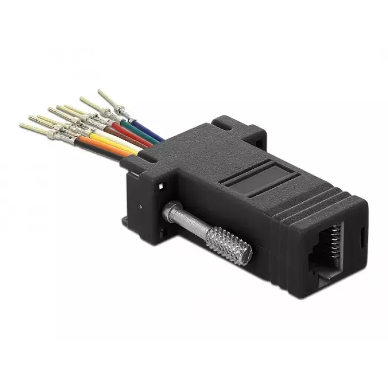 Lyties keitiklis DeLOCK 66166 Sub-D / RJ-45