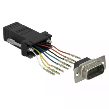 Lyties keitiklis DeLOCK 66166 Sub-D / RJ-45