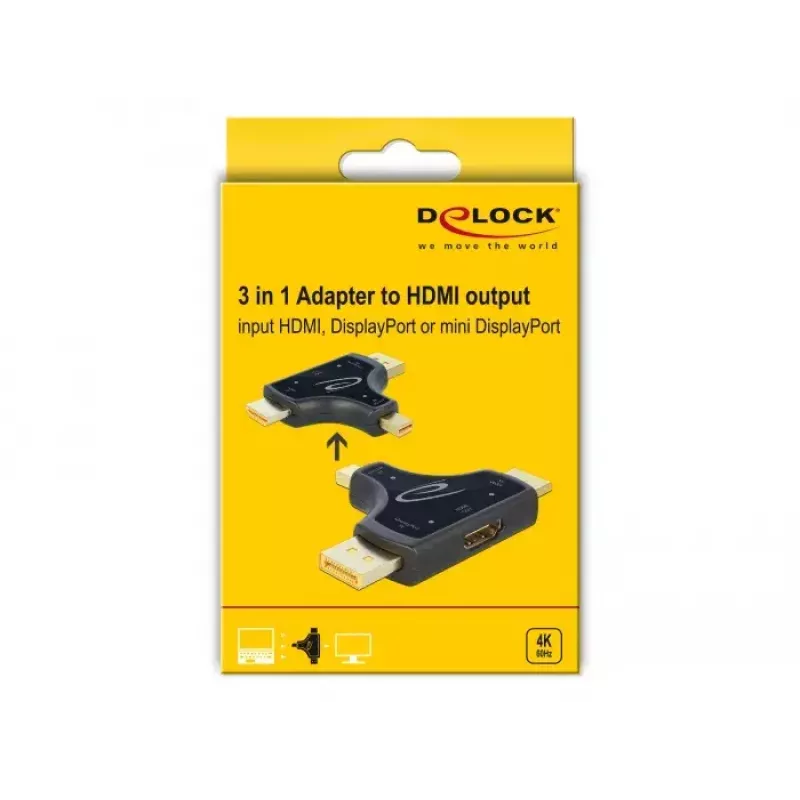 Lyties keitiklis HDMI-A DeLOCK 64059