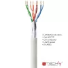 Techly ITP-C5F-305-RIS tinklo kabelis 305 m Cat5e F/UTP (FTP) pilka