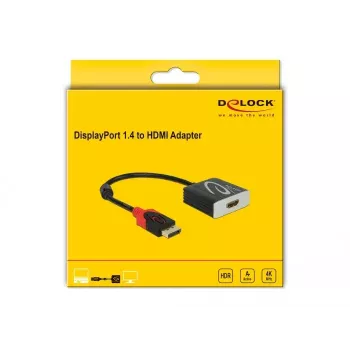 Aktyvus DisplayPort 1.4 į HDMI adapteris DeLOCK 65207