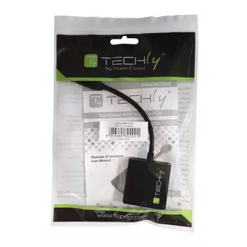 Techly HDMI-VGA4 keitiklis iš HDMI Mini C į VGA