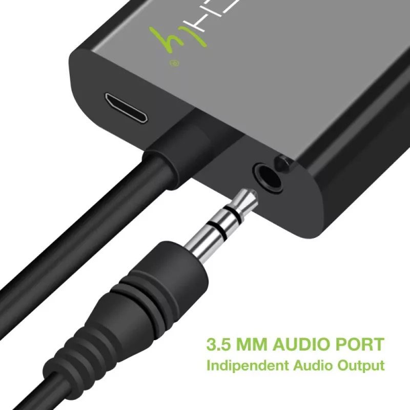 Techly HDMI-VGA4 keitiklis iš HDMI Mini C į VGA