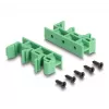 Gnybtų blokas DELOCK 66994 — 60×91×18 mm, žalia/pilka