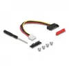 DeLOCK M.2 Key A+E į PCIe x1 NVMe adapteris su kampuotu 20 cm laidu