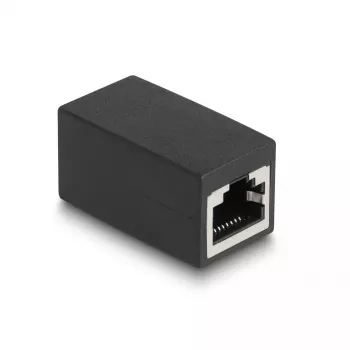 DeLOCK Adapter RJ45 lizdas – RJ45 lizdas Cat.6 juodas