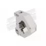 Keystone modulis DELOCK 87163 — USB A → USB A, pilkai baltas, 60,1×59,4×21,6 mm