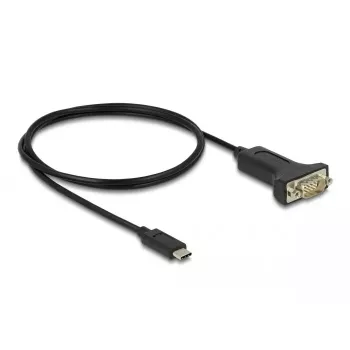 DeLOCK adapteris USB Type-C į RS-232 D-Sub 9 pin kištukas 1 m