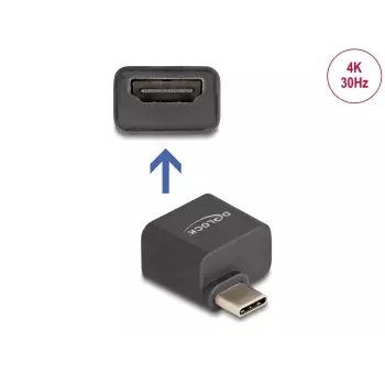 DeLOCK Mini adapteris USB Type-C vyriškas į HDMI moterišką DP Alt režimas 4K