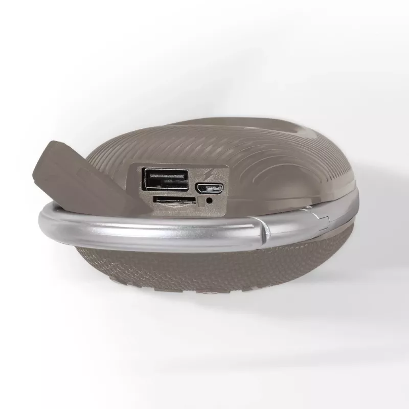 Techly ICASBL321GR Nešiojamas vieno kanalo garsiakalbis Pilka 5 W