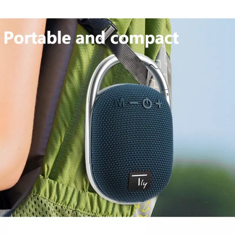 Techly ICASBL321BL belaidis nešiojamas garsiakalbis, mėlynas, 5 W