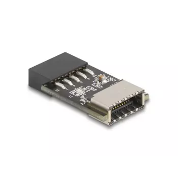 Vidinis USB adapteris DeLOCK 67175 USB Type-C lizdas pilka