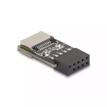 Vidinis USB adapteris DeLOCK 67175 USB Type-C lizdas pilka