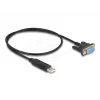 DeLOCK 67381 USB 2.0 į RS-232 DB9 nuoseklus adapteris 0,5 m