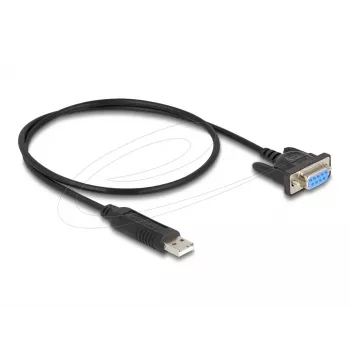 DeLOCK 67381 USB 2.0 į RS-232 DB9 nuoseklus adapteris 0,5 m