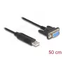 DeLOCK 67381 USB 2.0 į RS-232 DB9 nuoseklus adapteris 0,5 m