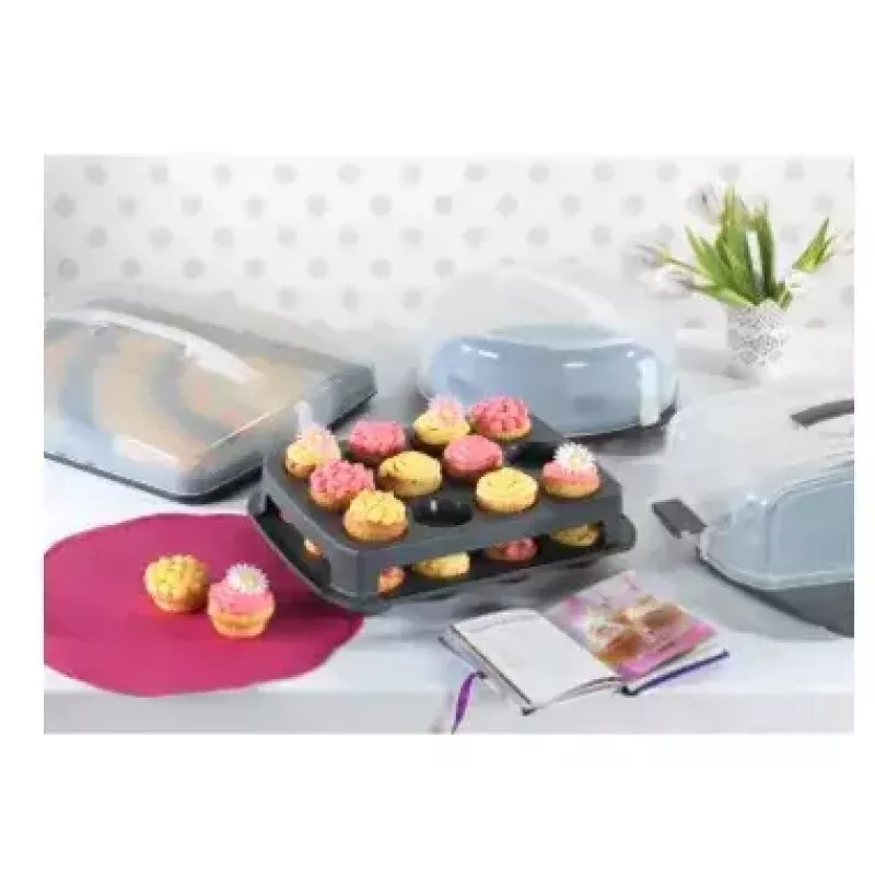 Hama 00111497 maisto padėklas stačiakampis juodas, permatomas