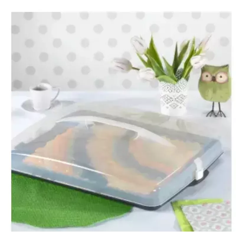 Hama 00111497 maisto padėklas stačiakampis juodas, permatomas