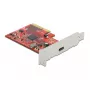 PCI Express x4 kortelė DeLOCK 89035 USB 3.2 Gen 2x2 Type-C 20 Gbps
