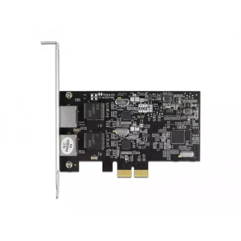 DeLOCK PCI Express x2 kortelė 2 x RJ45 2.5 Gigabit LAN RTL8125