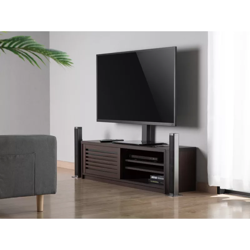 Equip universalus TV stovas 32-55 col., juodas, 40 kg talpa