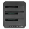 DeLOCK 64332 Docking stotelė USB 3.2 Gen 1 HDD SSD 2.5 3.5 Juoda