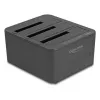 DeLOCK 64332 Docking stotelė USB 3.2 Gen 1 HDD SSD 2.5 3.5 Juoda