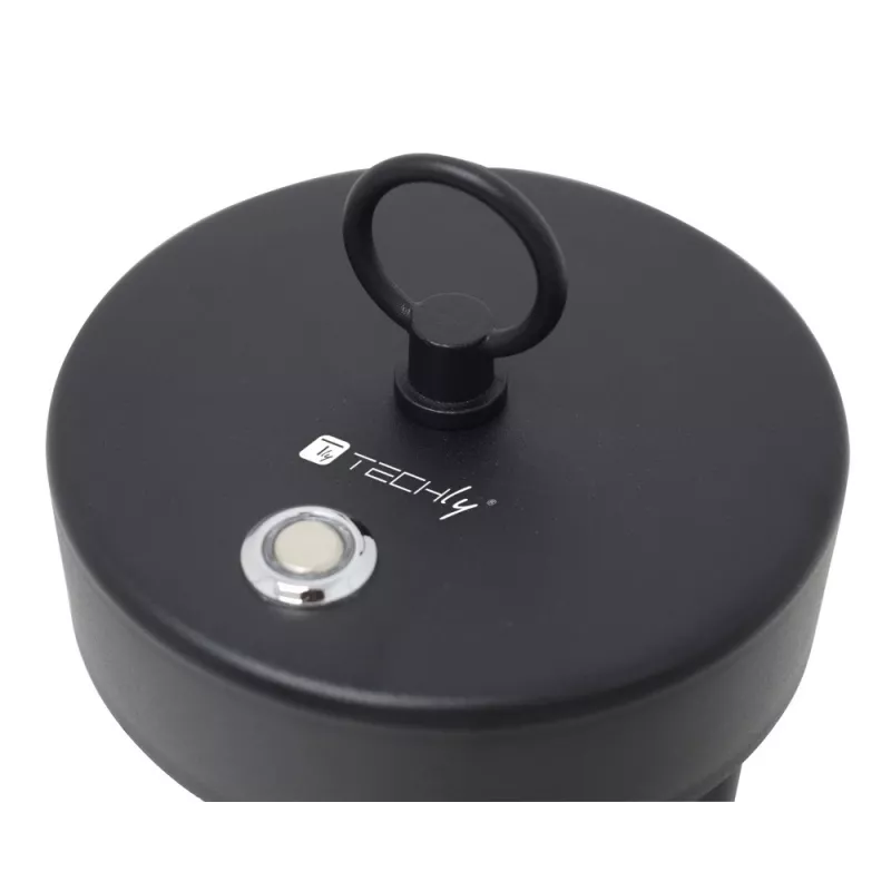 Techly I-LAMP-TABLE1 LED stalinė lempa 3 W juoda