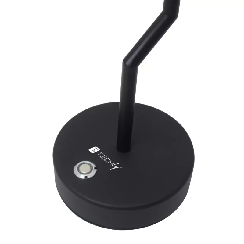 Techly I-LAMP-TABLE2 stalinė lempa su reguliuojamu apšvietimu, 2 W, LED, juoda / balta