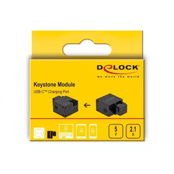 Keystone modulis USB Type-C įkrovimo prievadas 2.1 A DeLOCK 87793
