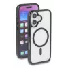 Mobiliojo telefono dėklas DELOCK 81266, skirtas Apple iPhone 16, 15,5 cm (6,1 inch) ekranui, juodas ir permatomas