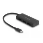 DeLOCK USB-C skirstytuvas DP Alt Mode į 3 x DisplayPort MST 4K 60 Hz