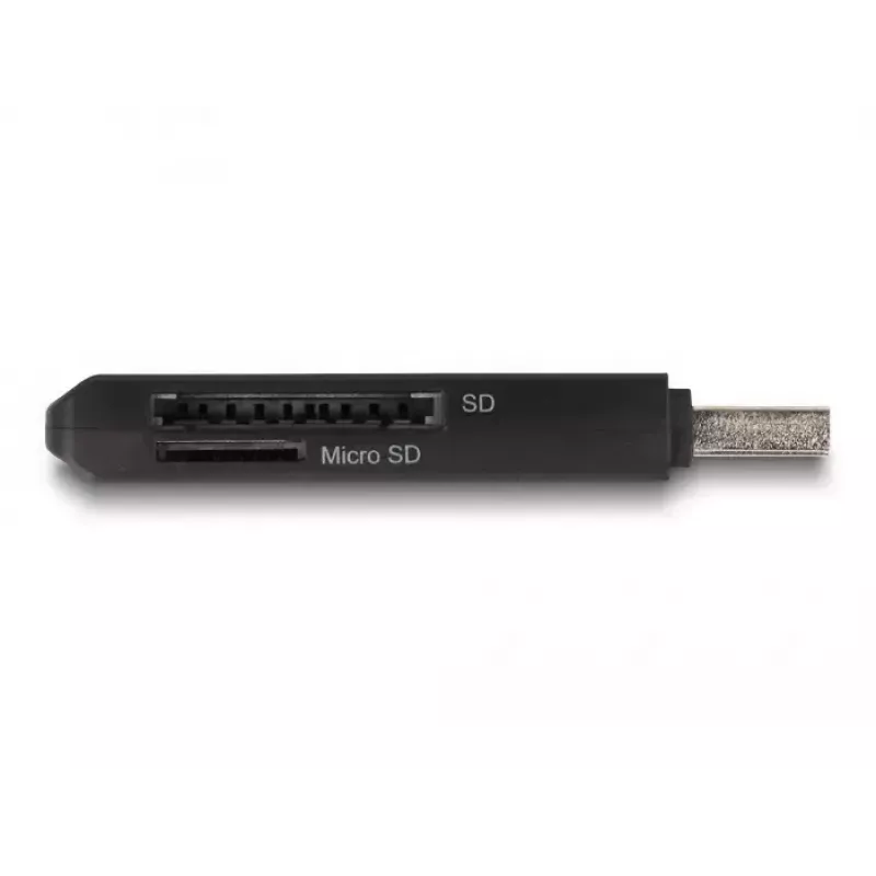 Card Reader DeLOCK 91002 USB Juodas MicroSD SD SDHC SDXC 5000 Mbit/s