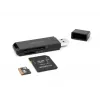 Card Reader DeLOCK 91002 USB Juodas MicroSD SD SDHC SDXC 5000 Mbit/s