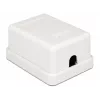 Paviršinė montažinė dėžutė DeLOCK 86248 balta 52mm x 25.5mm x 39mm