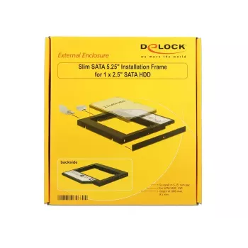 Bezel panel DeLOCK 62669 13,3 cm (5,25 colio)