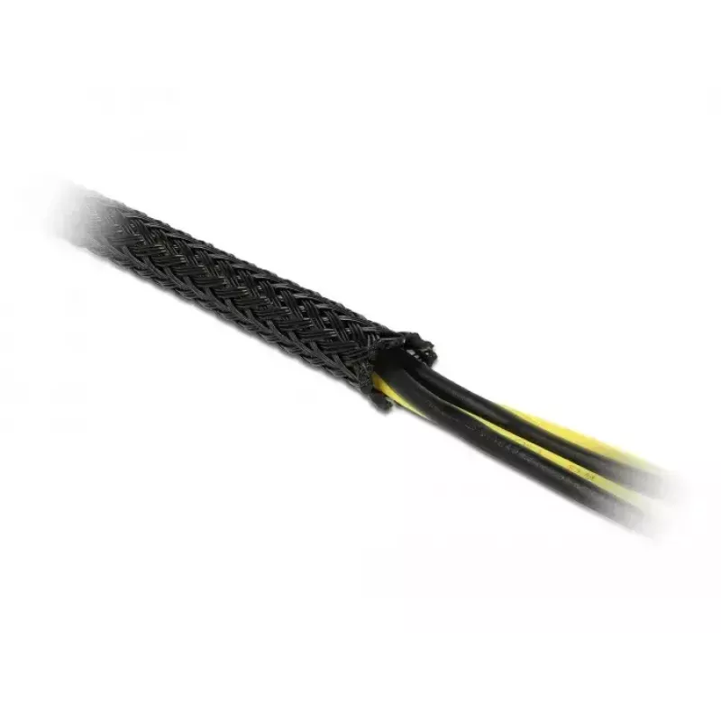 Pintas kabelių movimas DeLOCK 18904 10 m x 25 mm juodas
