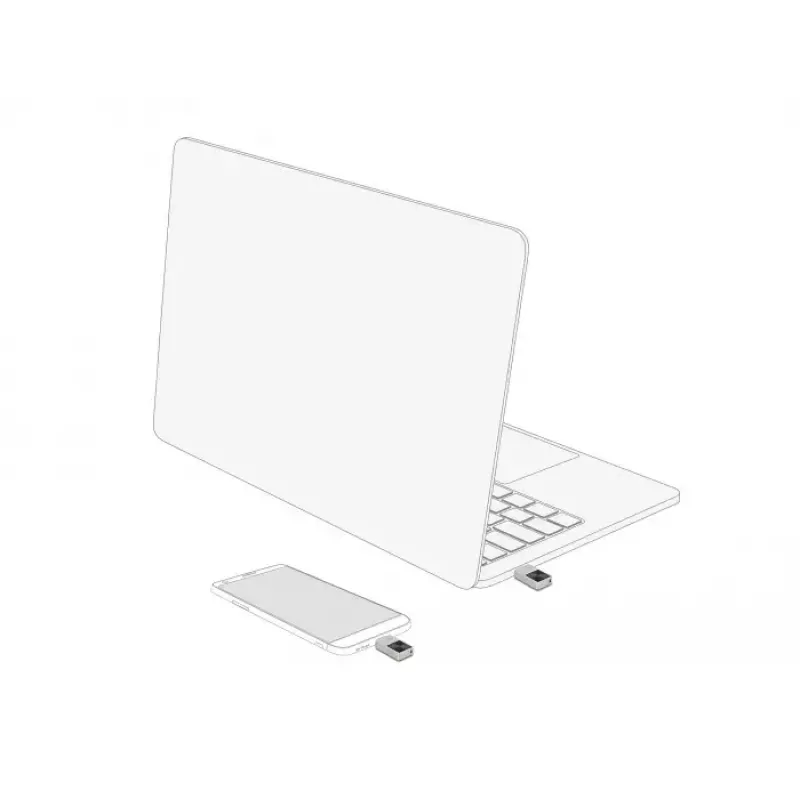 USB atmintukas DeLOCK 16 GB USB-C 5 Gbps metalinis korpusas