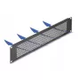 Aklina plokštė DeLOCK 67036 juoda metalinė 88 mm plotis 11 mm aukštis