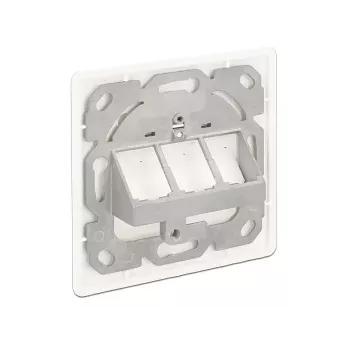 Lizdas RJ-45 DeLOCK 86194 sidabrinis baltas