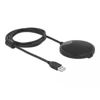 Konferencinis mikrofonas DeLOCK USB kondensatorinis, omnidirectional
