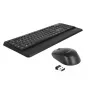 Belaidis klaviatūros ir pelės rinkinys DeLOCK 12674 RF Wireless QWERTZ vokiškas juodas