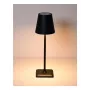 Techly I-LED LAMP-BK belaidė stalinė lempa su akumuliatoriumi, 3 W, juoda