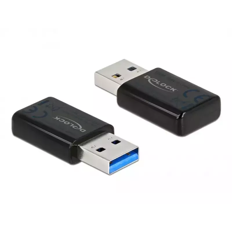 Tinklo kortelė DeLOCK 12550 WLAN USB dviejų dažnių Wi-Fi 5