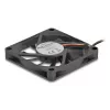 Ašinis ventiliatorius DeLOCK 67315, 12 V DC, 70 x 70 x 10 mm, juodas