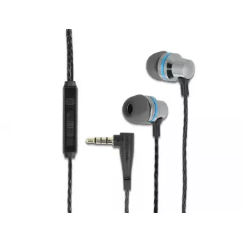 Ausinės DeLOCK 27183 Į ausį 3,5 mm lizdas Mikrofonas Garsumo valdymas