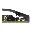 Crimpavimo įrankis DELOCK 90583 6P/8P RJ45 RJ11 kištukams Cat.5/6/7 su peiliuku ir nuėmikliu